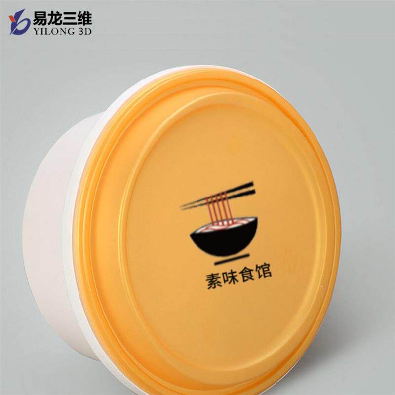 塑料餐盒盖子条码logo彩印设备一次性打包盒饭盒数码喷墨UV打印机怎么看?