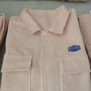 夏季款中船造船厂焊工电焊防烫工作服帆布电焊工作电焊专用衣服