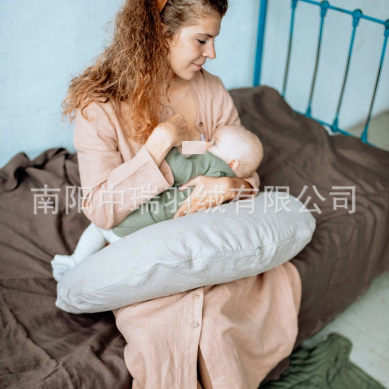 厂家直销能U型哺乳枕背靠枕婴儿喂奶枕头宝宝学坐枕 家庭枕头靠垫