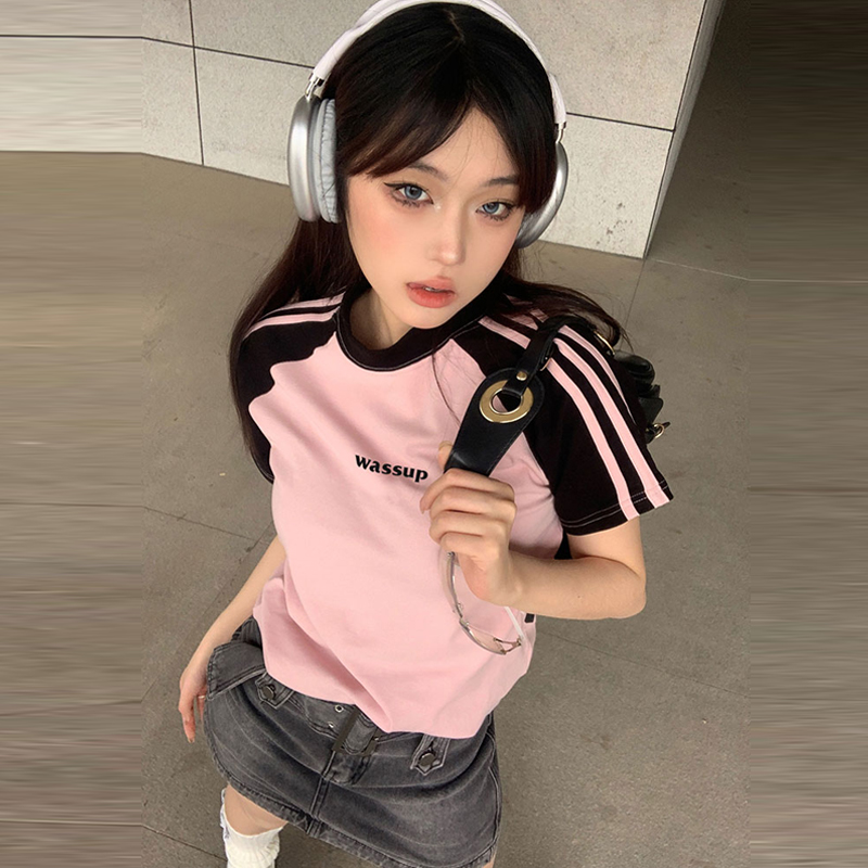 NOAHWASSUP短款短袖T恤