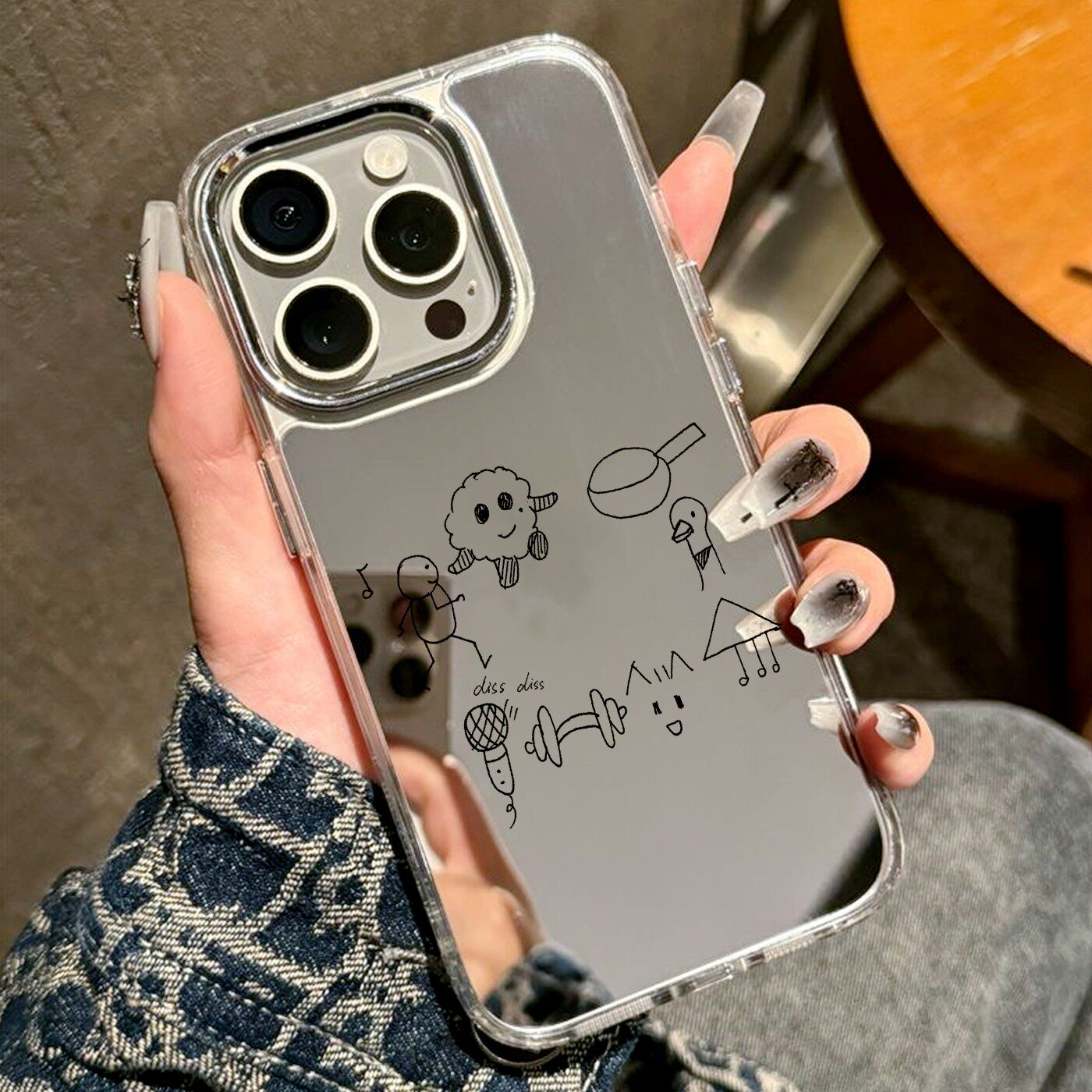 王安宇手绘画适用苹果17p