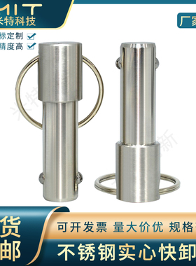 BLPF不锈钢快卸销弹簧分度销实心线阵音响定位销固定插销MT172SS