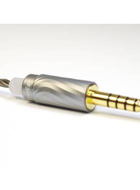 TimeEar一根性能稳定的4.4平衡接口0.78无氧铜镀银线