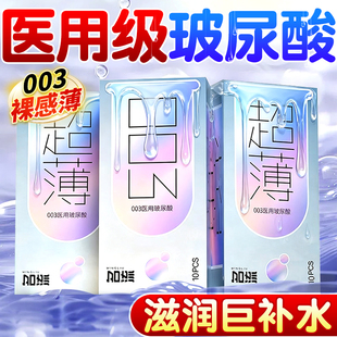 名流医用级水光玻尿酸003超薄****套0001****官方旗舰店正品 byt
