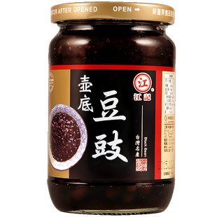 台湾特产江记壶底荫豆豉干360g即食蒸鱼蒸排骨调味酱全素下饭黑豆
