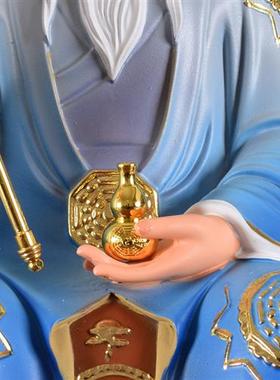 三清道祖太上老君神像法器葫芦配件合金葫芦摆件凤冠霞披配件