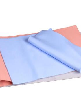 鹿仙子高导热硅胶片红色1/1.5MM厚200*400mm绝缘CPU散热硅脂垫片