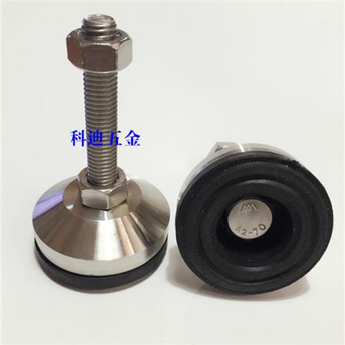 304不锈钢重型防滑防震固定蹄脚/定向调节脚/脚杯60M10M12M16M20