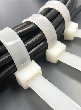 厂家新光尼龙扎带5x300 5*300黑色白色长30cm足250条彩色红黄蓝绿