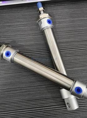 MIJ不锈钢迷你气缸MI16/20X25/50/75/100/125/150/175/200-SU-CA