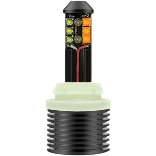 led汽车日行灯改装通用加转向灯一体T20 1156超亮日间行车灯泡