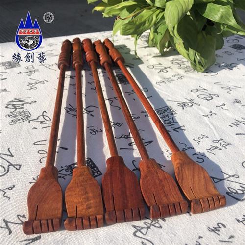 红木不求人抓痒神器按摩抓痒器花梨实木质老头乐抓背挠痒痒小耙子