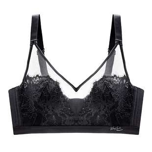 你买过的日记超薄内衣女无钢圈收副乳调整型聚拢文胸蕾丝大胸显小