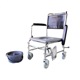 老人坐便椅带轮家用病人坐便器移动马桶折叠残疾人室内轮椅洗澡椅