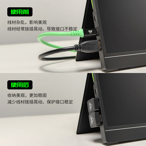 闪蛇typec弯头全功能180度HDMI