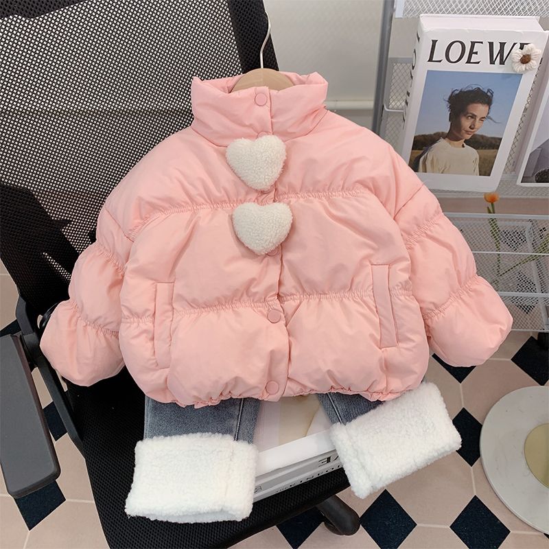 女童羽绒服冬季2024新款