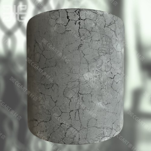 Substance Designer干裂混凝土水泥地面墙壁墙面材质球裂缝sd材质