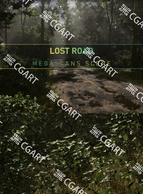 UE5.4虚幻引擎5写实森林植被迷失之路Lost Road场景教程