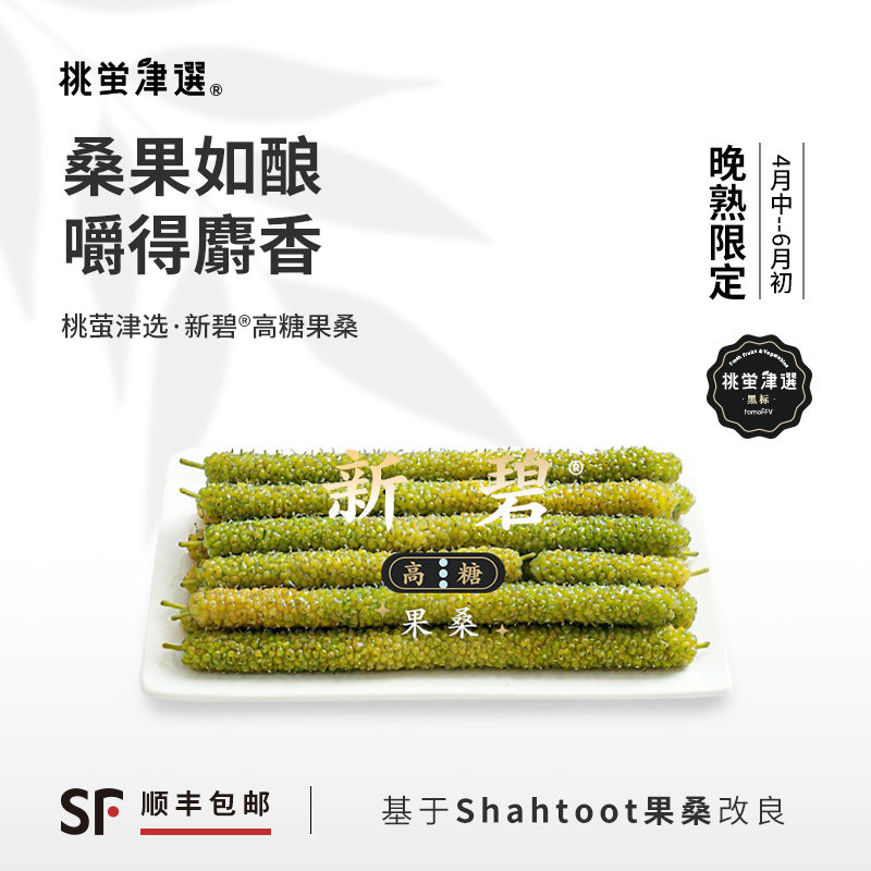 限！桃萤津选 新碧&reg;高糖果桑 麝香轻蜜 梦幻莓果新种 礼盒装 SF