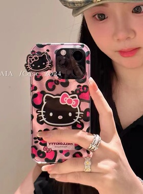 粉色可爱小猫适用于华为nova14pro手机壳13/12/10/9女pura80/p70pro/60新mate80pro+畅享80/70pro羽纱保护套