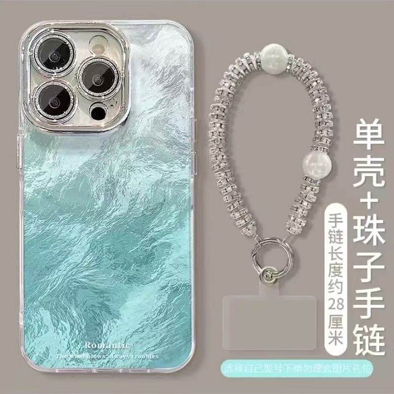 闪粉渐变蓝色适用于OPPOReno14手机壳13PRO/reno12/10PRO+/9保护套oppofindx8Sx7x6x5prox3女K12X/11A6GT锡纸