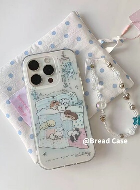 火翔睡觉小狗适用于OPPOReno15手机壳14/13PROFindX8Sx9保护套A6PROA5A3X7Ultra新款K12S11女款reno10高级IMD