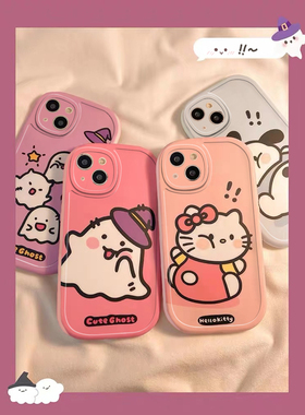 超萌可爱猫咪适用于华为畅享80手机壳70x/60x/50pro女款20plus/10s保护套麦芒40/30/10se小众HI畅享80s直边