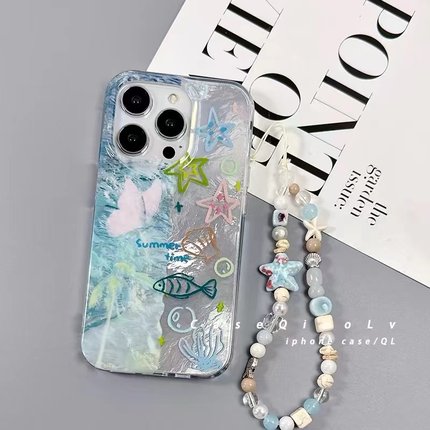 蝴蝶海洋世界适用于oppo findx9手机壳x8prox7/reno15pro/14/13/12女K12S/10软A5A6proA3新款ace2羽纱保护套