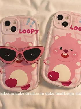 海狸露比眼镜适用于华为nova13/12/11pro手机壳nova10个性女hinova9senova8pro/nova7防摔nova6新nova5肥皂