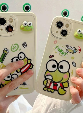 立体可爱青蛙适用于华为畅享80手机壳70x/60x/50pro女款20plus/10s保护套麦芒40/30/10se小众HI畅享80s直边