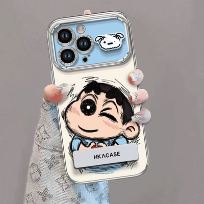 火翔小新爱心适用于vivoY300PRO手机壳Y200/Y100iY78+/Y77/Y76SY35/35m保护套Y33/Y70S女Y73S/y53t新视窗