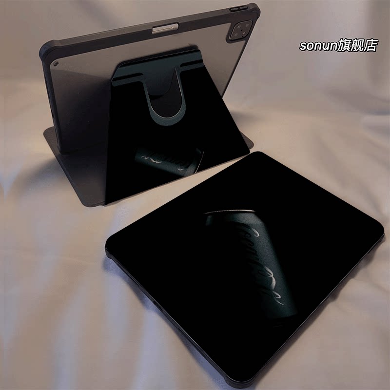 倚琪 罐装可乐2025新款小米平板8保护壳适用11英寸红米pad7带笔槽旋转电脑pro6透明卡通12.4寸7Spro硅胶套