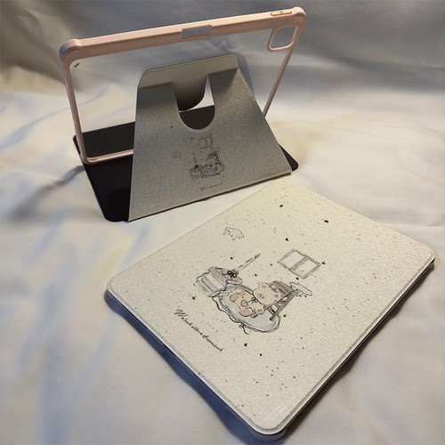 倚琪蜡烛小熊iPad硅胶壳