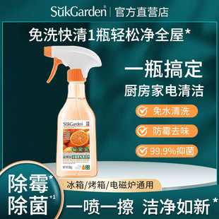 蔬果园冰箱家电清洁剂胶圈胶条去霉菌斑去异味专用净化家用除臭剂