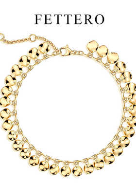 轻奢波浪片手链fettero铜合金