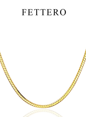 fettero 铜合金项链 【简约项链】高定设计时尚气质百搭锁骨颈链