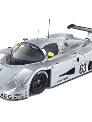 新品田宫 1/24 拼装汽车模型 Benz 1989 Sauber-Mercedes C9 2435