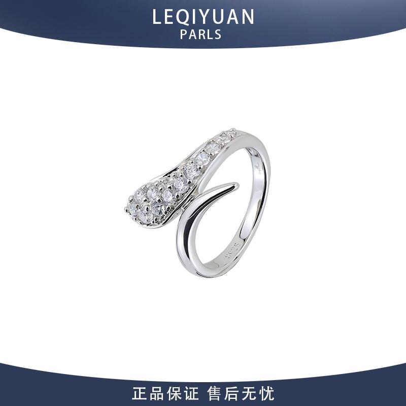 满钻蛇年戒指女轻奢小众法式原创