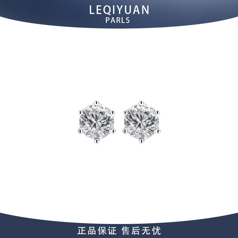 耳钉女18k设计感小众纯银锆石