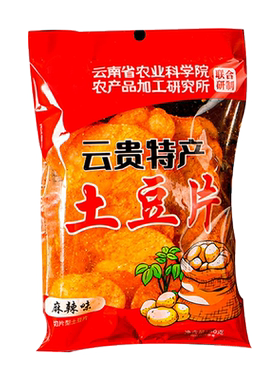 原切云南特产麻辣土豆片滇二娃