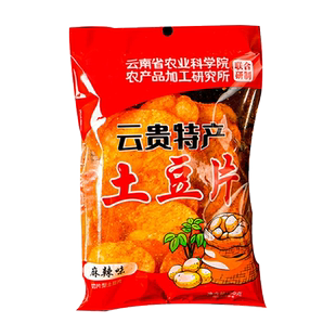 滇二娃农科小零食麻辣土豆片云南特产土豆丝薯片网红爆款解馋小吃