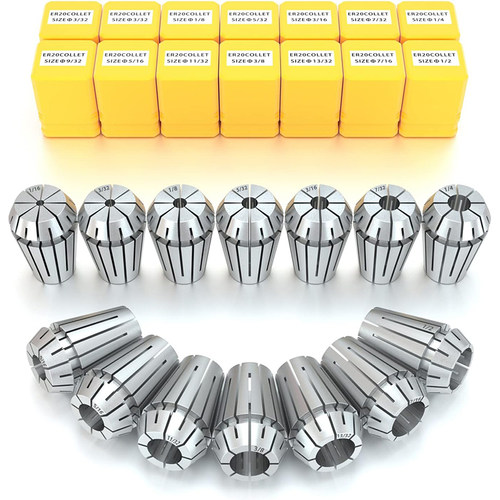 ER20弹簧夹头弹性筒夹雕刻机夹头