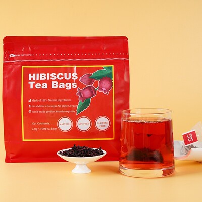 Red Hibiscus Tea红木槿花茶女人美容洛神花茶养生茶flower tea