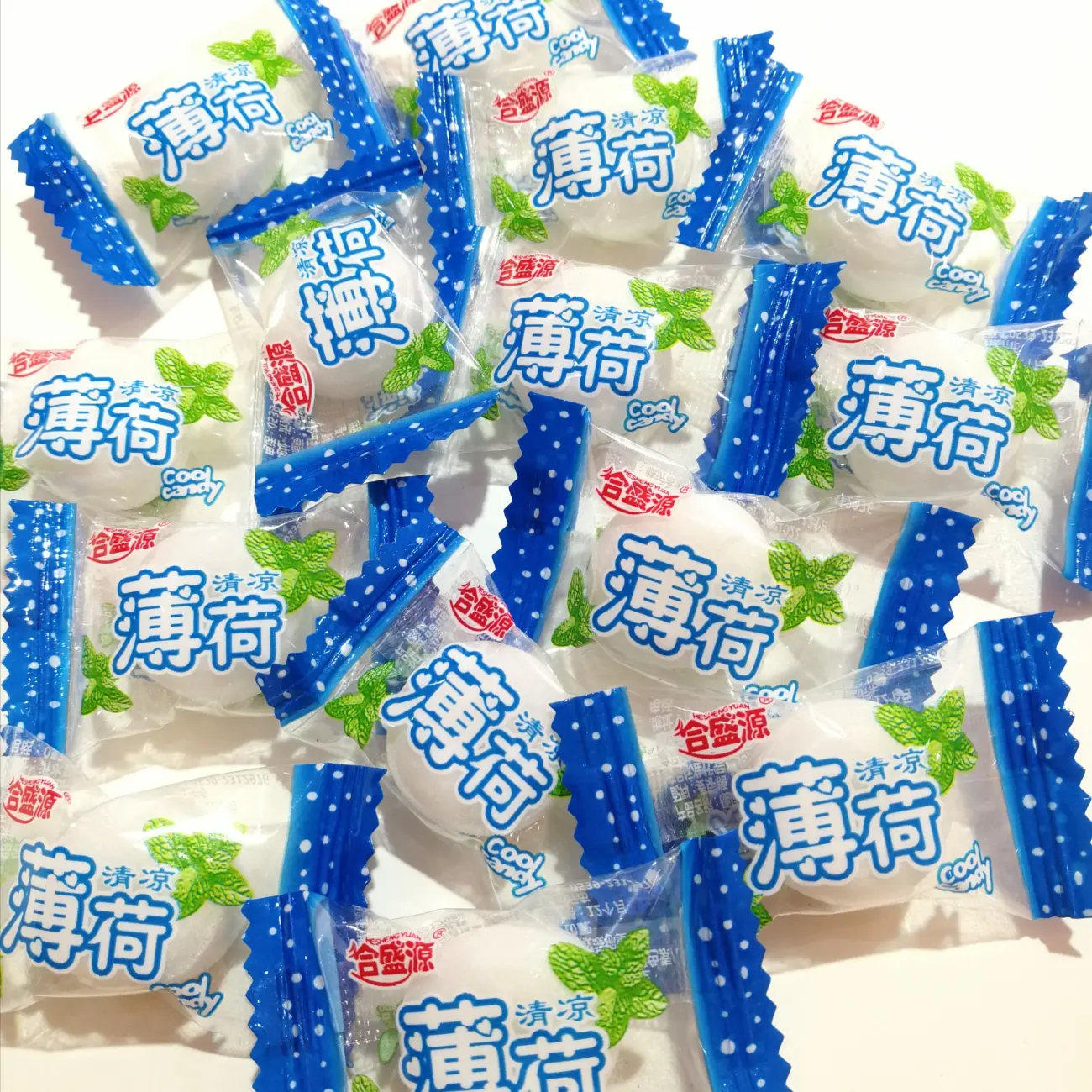 薄荷糖强劲清新冰凉硬糖糖果水果零食小吃休闲食品袋装
