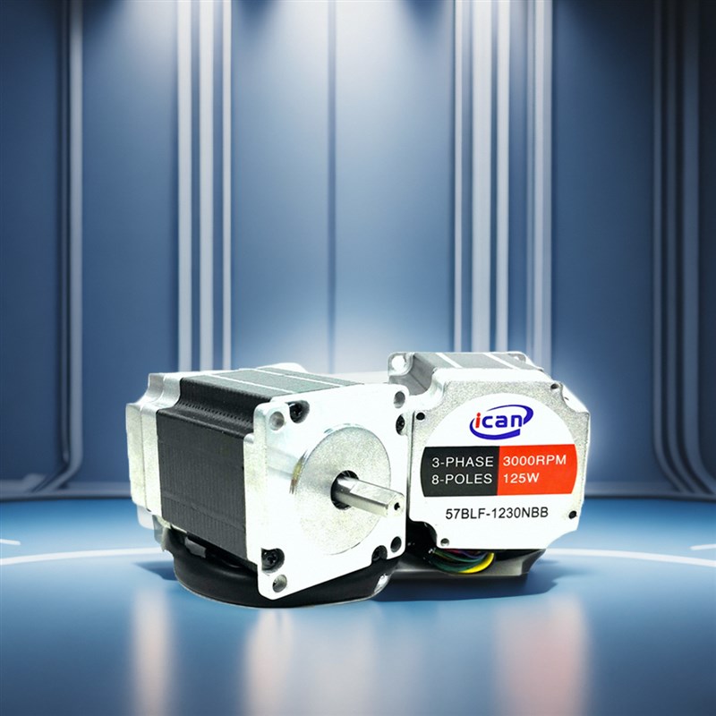 57BLF-1230NBB直流无刷电机24V转距0.4n 3000转125瓦霍尔调速电机