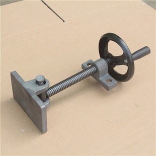 400切割机夹具总成切割机夹具夹板丝杆螺母摇手轮切400割机配件