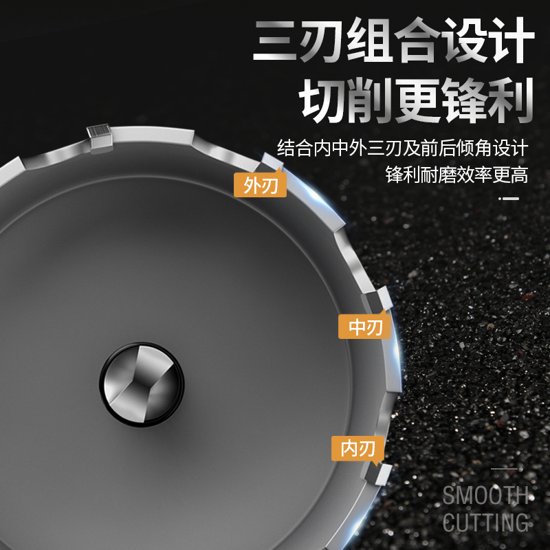 不锈钢合金开孔器 钢铁板20/17/19/21/26/27/31/19.5金属扩孔器