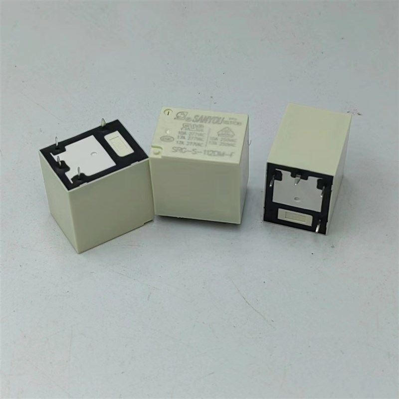 松川207H-1AH-F-C继电器 一组常开4脚 12VDC 17A 250V 20A 277VAC
