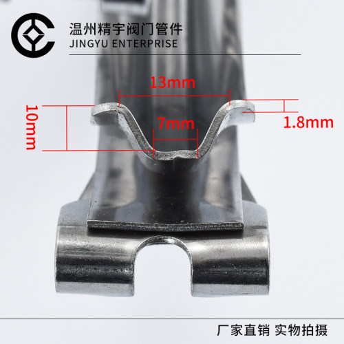 304不锈钢快装双备卡箍加厚V型槽抱箍冲压沟槽双倍喉箍管卡管夹
