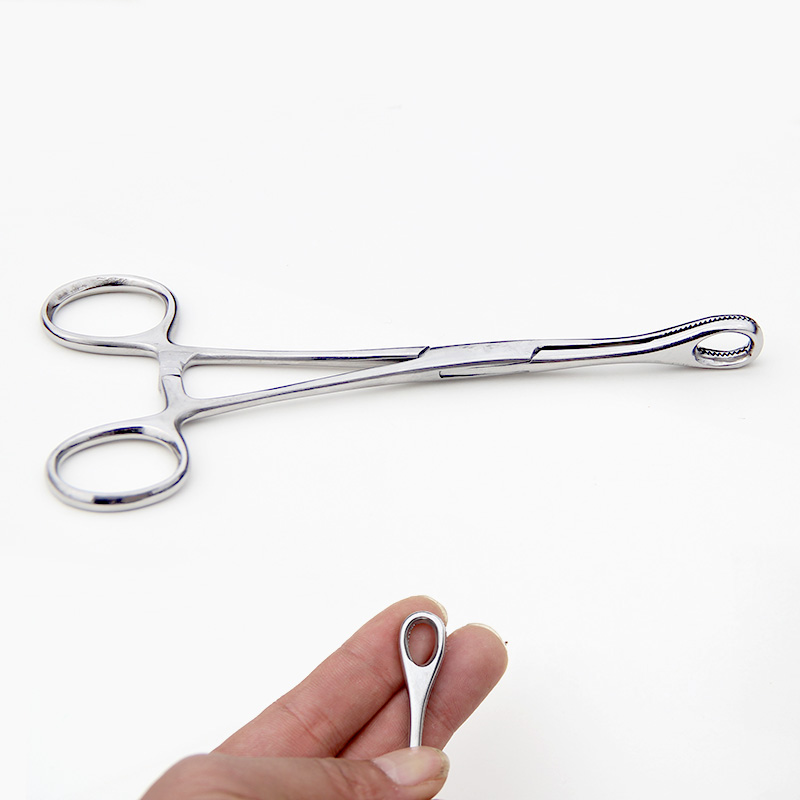 脐环打孔钳唇钉穿刺定位钳耳钉舌钉穿孔钳埋钉阴环用具抓珠钳工具